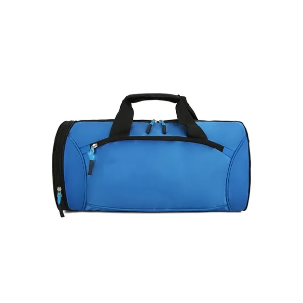 Full Color Sports Fitness Tote Bag With Shoe Compartment - Full Color Sports Fitness Tote Bag With Shoe Compartment - Image 4 of 7