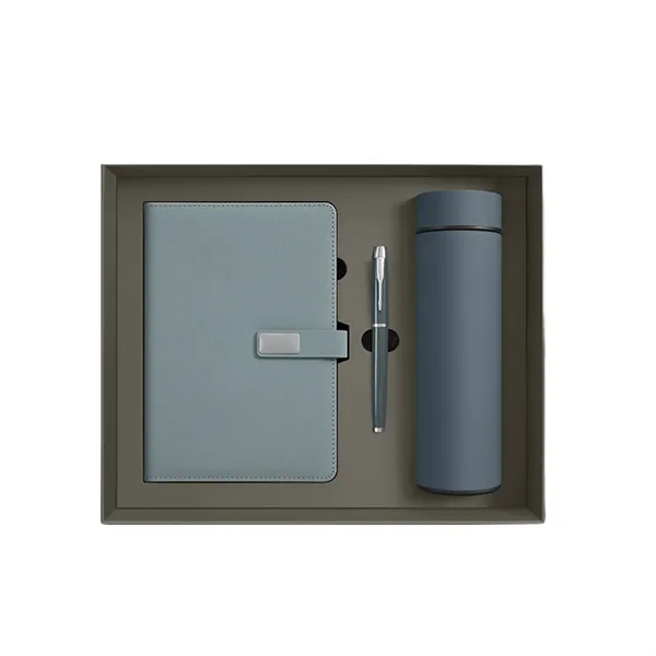 Deluxe Insulated Mug Notebook Pen Gift Set - Deluxe Insulated Mug Notebook Pen Gift Set - Image 4 of 6