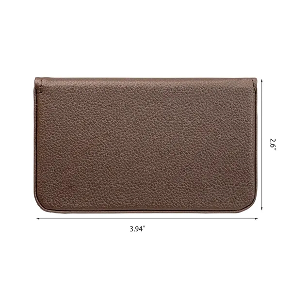 Magnetic Pu Leather Card Holder - Magnetic Pu Leather Card Holder - Image 3 of 5