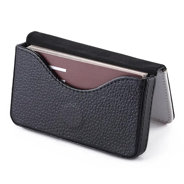 Magnetic Pu Leather Card Holder - Magnetic Pu Leather Card Holder - Image 5 of 5