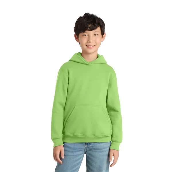 Port & Co Youth Core Fleece Pullover Hooded Sweatshirt. - Port & Co Youth Core Fleece Pullover Hooded Sweatshirt. - Image 74 of 143