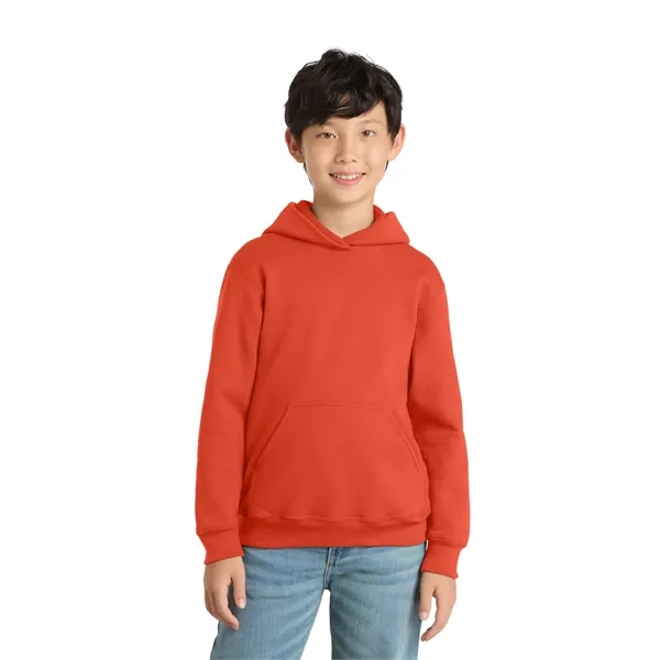 Port & Co Youth Core Fleece Pullover Hooded Sweatshirt. - Port & Co Youth Core Fleece Pullover Hooded Sweatshirt. - Image 80 of 143