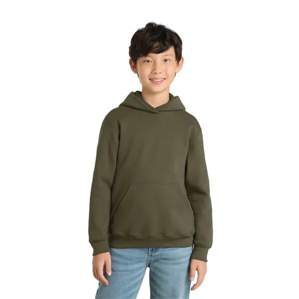 Port & Co Youth Core Fleece Pullover Hooded Sweatshirt. - Port & Co Youth Core Fleece Pullover Hooded Sweatshirt. - Image 130 of 143