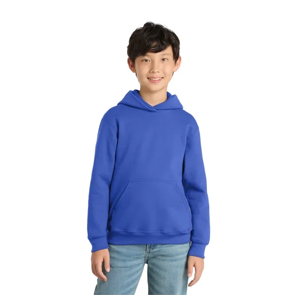 Port & Co Youth Core Fleece Pullover Hooded Sweatshirt. - Port & Co Youth Core Fleece Pullover Hooded Sweatshirt. - Image 137 of 143