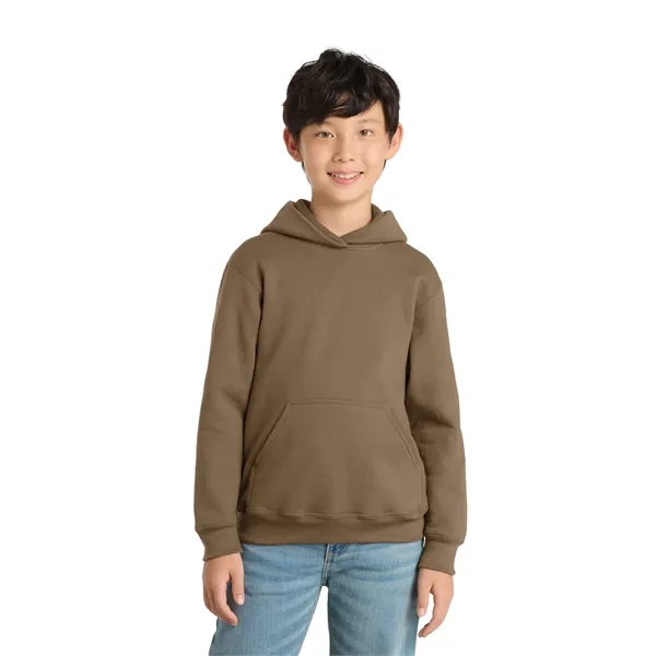 Port & Co Youth Core Fleece Pullover Hooded Sweatshirt. - Port & Co Youth Core Fleece Pullover Hooded Sweatshirt. - Image 141 of 143