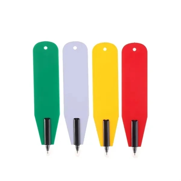 Flat Bookmark Ballpoint Pen - Flat Bookmark Ballpoint Pen - Image 1 of 3