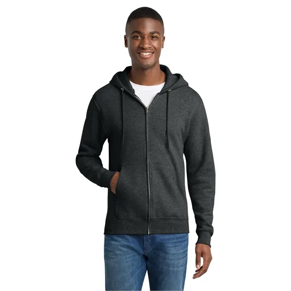 Port & Co Core Fleece Full-Zip Hooded Sweatshirt. - Port & Co Core Fleece Full-Zip Hooded Sweatshirt. - Image 12 of 159