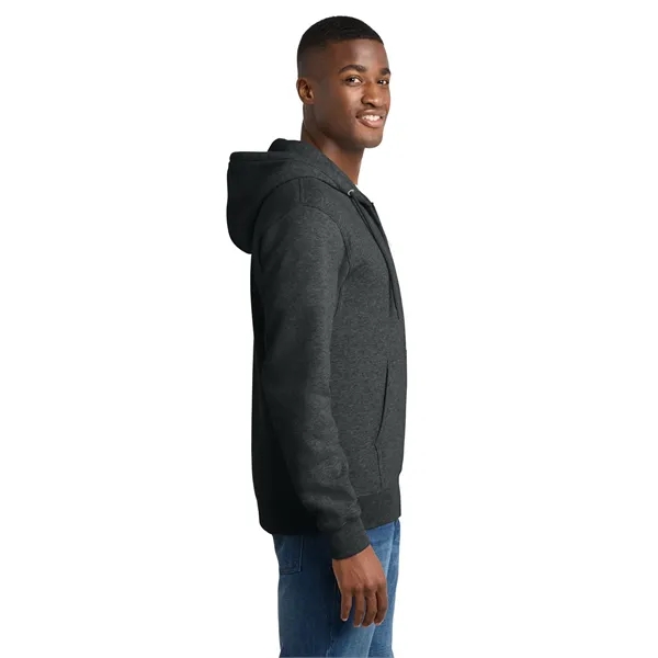 Port & Co Core Fleece Full-Zip Hooded Sweatshirt. - Port & Co Core Fleece Full-Zip Hooded Sweatshirt. - Image 15 of 159