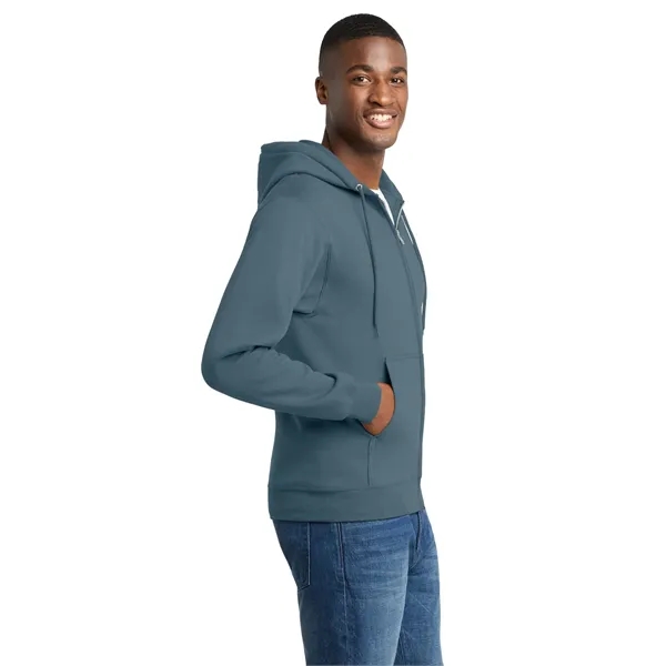 Port & Co Core Fleece Full-Zip Hooded Sweatshirt. - Port & Co Core Fleece Full-Zip Hooded Sweatshirt. - Image 147 of 159