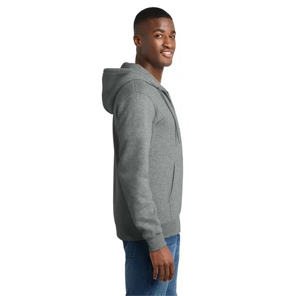 Port & Co Core Fleece Full-Zip Hooded Sweatshirt. - Port & Co Core Fleece Full-Zip Hooded Sweatshirt. - Image 57 of 159