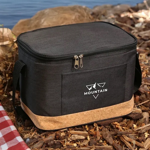 Cork'D + Recycled Plastic Cooler Bag - Cork'D + Recycled Plastic Cooler Bag - Image 0 of 3