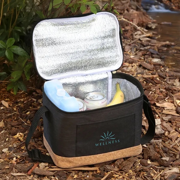 Cork'D + Recycled Plastic Cooler Bag - Cork'D + Recycled Plastic Cooler Bag - Image 1 of 3