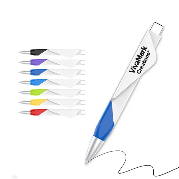Square Logo Ballpoint Pens Branded Writing Instruments - Square Logo Ballpoint Pens Branded Writing Instruments - Image 0 of 10