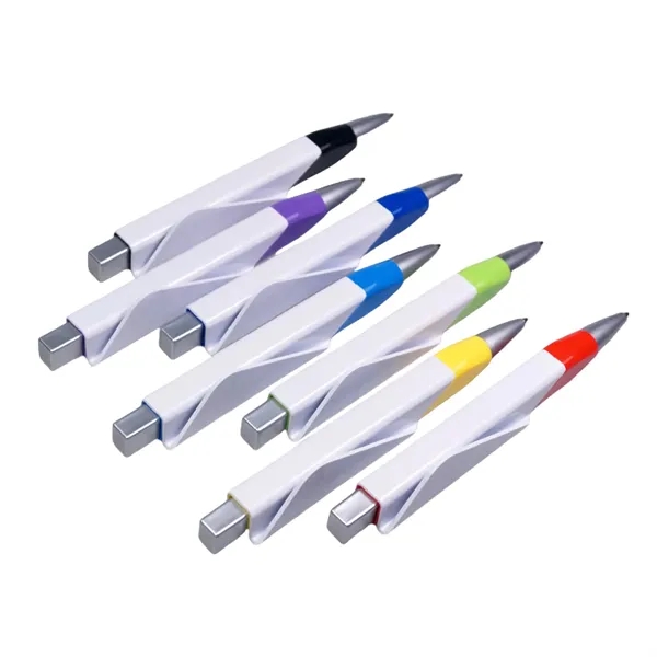 Square Logo Ballpoint Pens Branded Writing Instruments - Square Logo Ballpoint Pens Branded Writing Instruments - Image 3 of 10