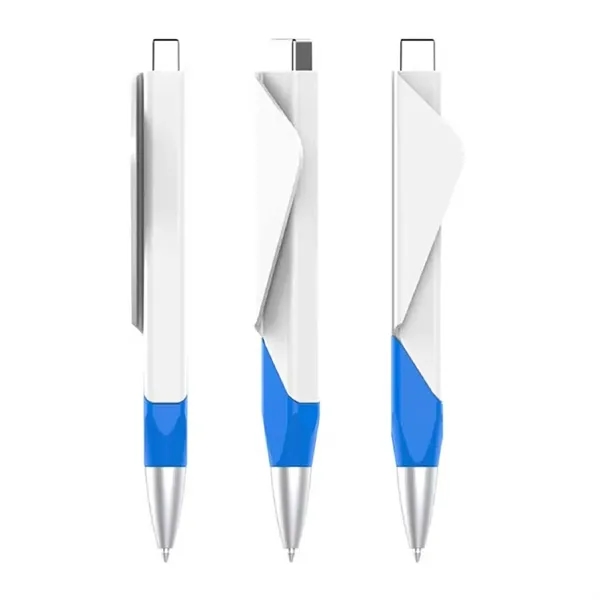 Square Logo Ballpoint Pens Branded Writing Instruments - Square Logo Ballpoint Pens Branded Writing Instruments - Image 5 of 10