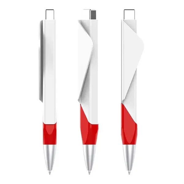 Square Logo Ballpoint Pens Branded Writing Instruments - Square Logo Ballpoint Pens Branded Writing Instruments - Image 9 of 10
