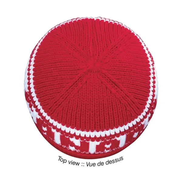 Canada Cuff Toque with Flat Seams - Canada Cuff Toque with Flat Seams - Image 4 of 11