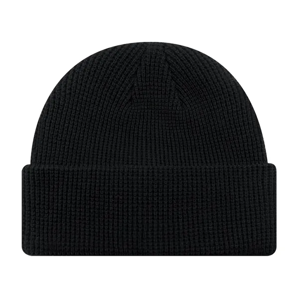 Acrylic Waffle Knit Cuff Toque - Acrylic Waffle Knit Cuff Toque - Image 1 of 7