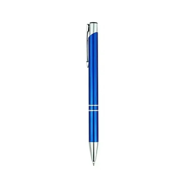 Promotional Metallic Ballpoint Pen Branded Writing Tool - Promotional Metallic Ballpoint Pen Branded Writing Tool - Image 4 of 7