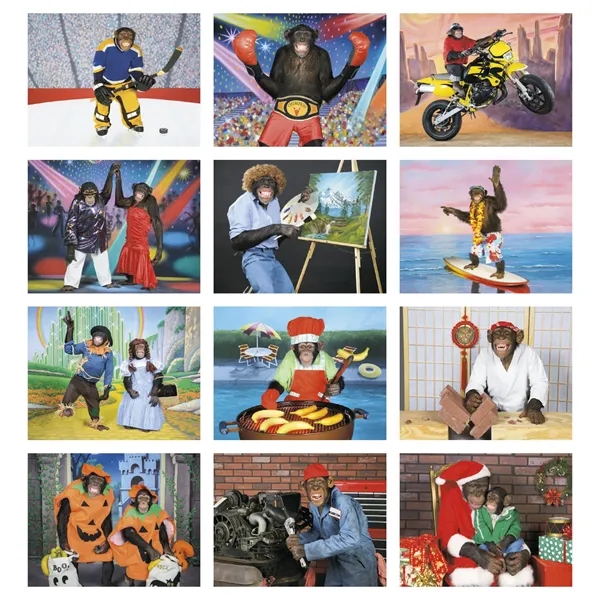 Good Value™ Monkey Mischief - Spiral Calendar - Good Value™ Monkey Mischief - Spiral Calendar - Image 3 of 6