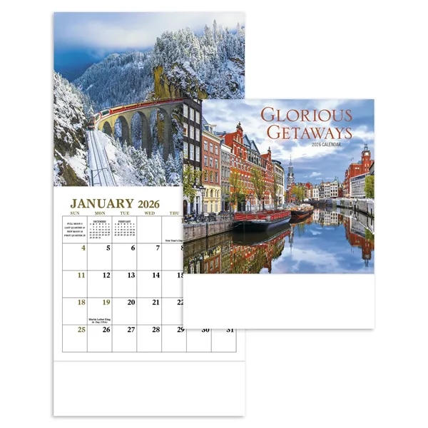Good Value™ Glorious Getaways - Mini Calendar - Good Value™ Glorious Getaways - Mini Calendar - Image 2 of 2