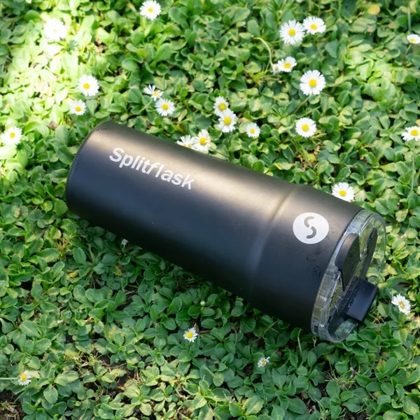 Splitflask 30oz Dual Beverage Tumbler 2-in-1 Drinkware - Splitflask 30oz Dual Beverage Tumbler 2-in-1 Drinkware - Image 4 of 20