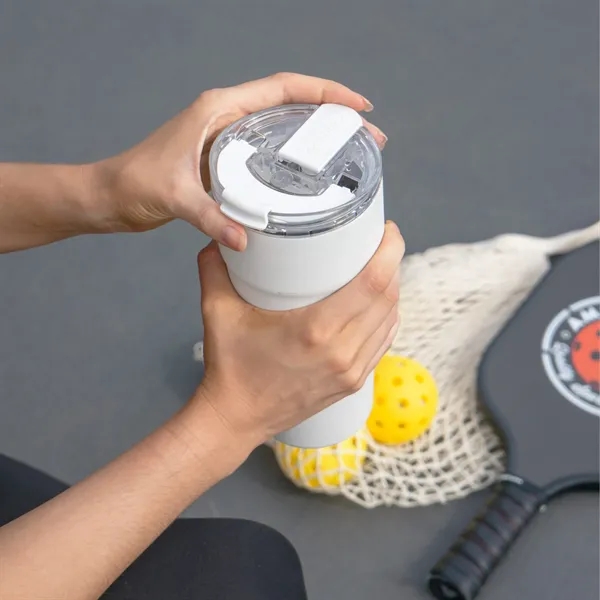 Splitflask 30oz Dual Beverage Tumbler 2-in-1 Drinkware - Splitflask 30oz Dual Beverage Tumbler 2-in-1 Drinkware - Image 12 of 20
