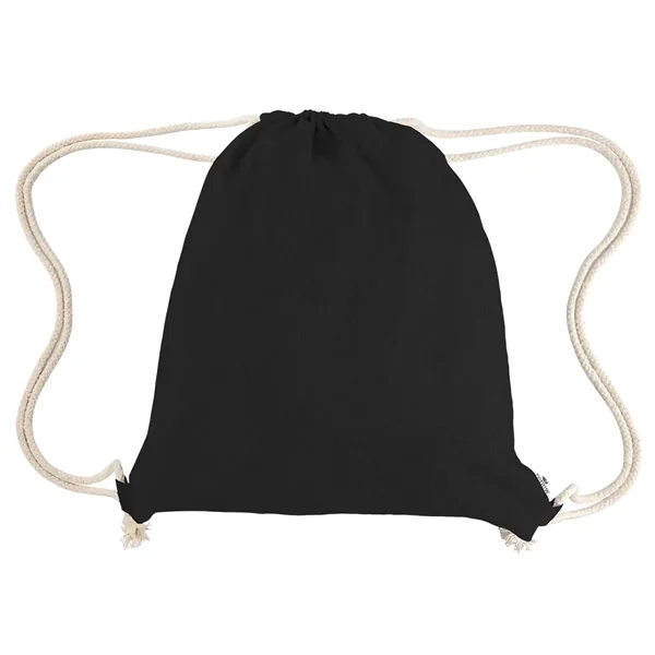 Nicole Recycled Cotton Drawstring Bag - Nicole Recycled Cotton Drawstring Bag - Image 1 of 8