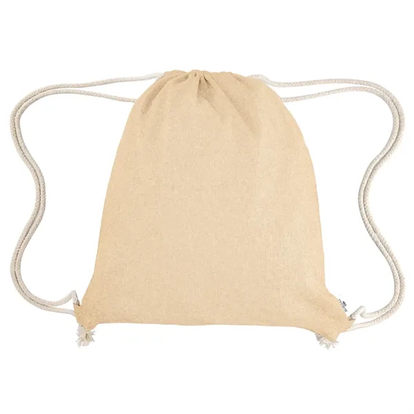 Nicole Recycled Cotton Drawstring Bag - Nicole Recycled Cotton Drawstring Bag - Image 4 of 8