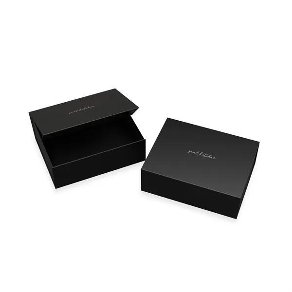 Large Matte Black Magnetic Gift Box