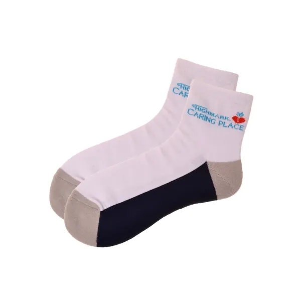 Promo Quarter Crew Socks - Up To 6 Yarn Colors - Promo Quarter Crew Socks - Up To 6 Yarn Colors - Image 0 of 2