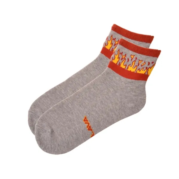 Promo Quarter Crew Socks - Up To 6 Yarn Colors - Promo Quarter Crew Socks - Up To 6 Yarn Colors - Image 2 of 2