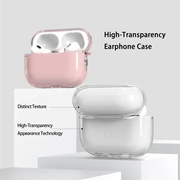 Transparent Shockproof Earphone Case - Transparent Shockproof Earphone Case - Image 1 of 5