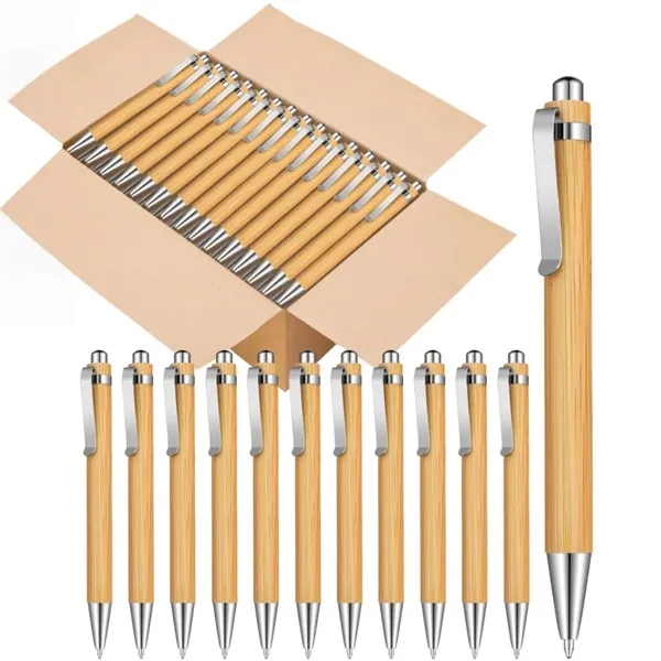 Bamboo Click Ballpoint Pen - Bamboo Click Ballpoint Pen - Image 0 of 2