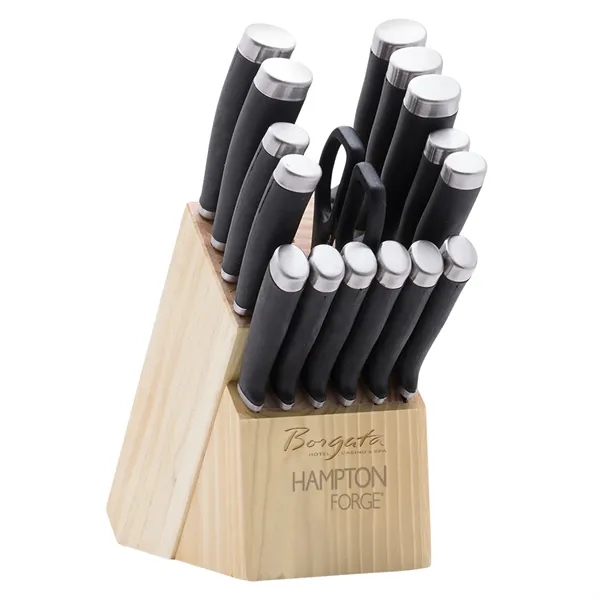 Hampton Forge® Epicure 17 Piece Cutlery Block Set - Hampton Forge® Epicure 17 Piece Cutlery Block Set - Image 0 of 8