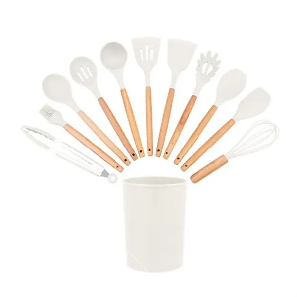 12 umite chef kitchen cooking utensils sePcs Non-Stick Silic - 12 umite chef kitchen cooking utensils sePcs Non-Stick Silic - Image 2 of 2