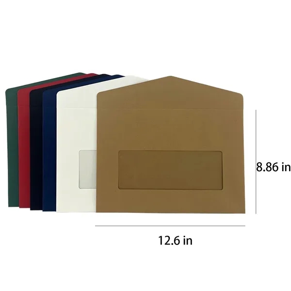Durable Practical Paper Mini Envelopes with Clear Window - Durable Practical Paper Mini Envelopes with Clear Window - Image 3 of 4