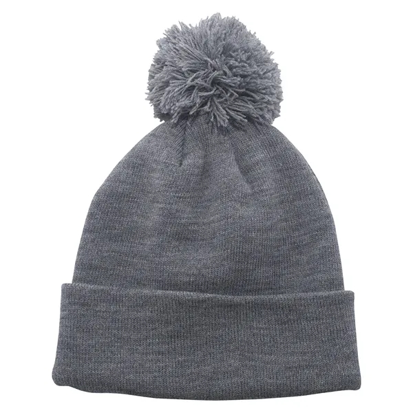 Augusta Sportswear Pom Beanie - Augusta Sportswear Pom Beanie - Image 0 of 1