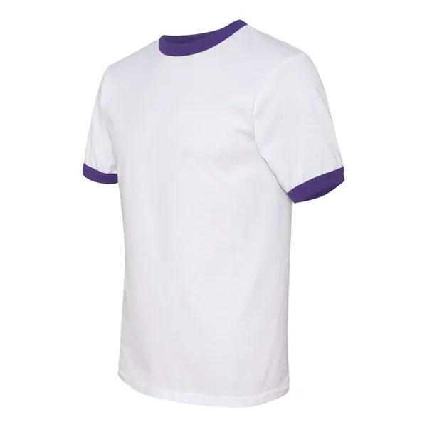 Augusta Sportswear Unisex 50/50 Ringer T-Shirt - Augusta Sportswear Unisex 50/50 Ringer T-Shirt - Image 51 of 58