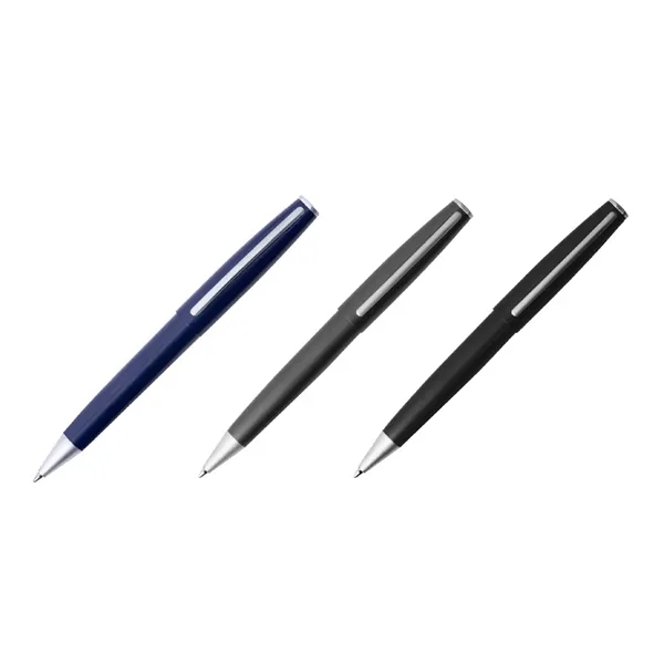 Executive Metal Ballpoint Pen with Custom Logo Clip - Executive Metal Ballpoint Pen with Custom Logo Clip - Image 2 of 5