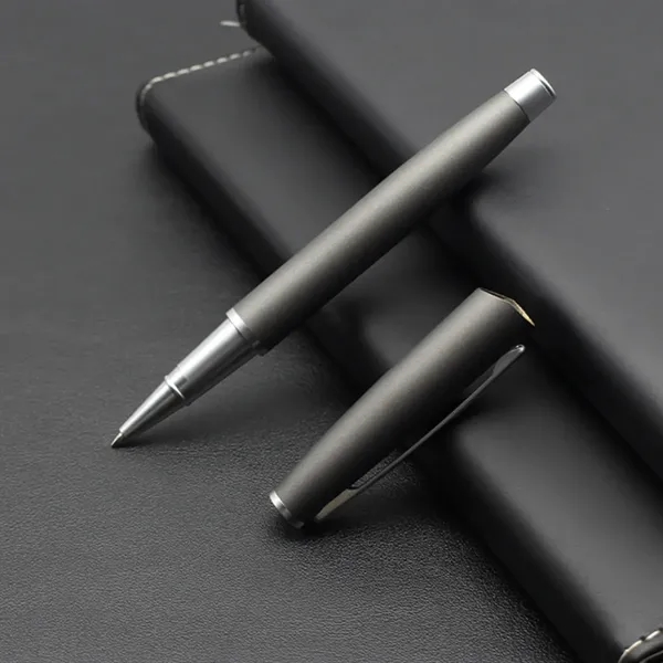 Executive Metal Ballpoint Pen with Custom Logo Clip - Executive Metal Ballpoint Pen with Custom Logo Clip - Image 3 of 5