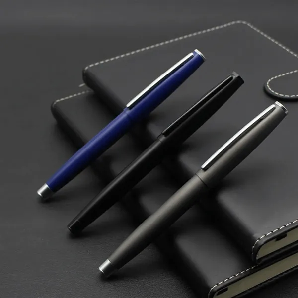 Executive Metal Ballpoint Pen with Custom Logo Clip - Executive Metal Ballpoint Pen with Custom Logo Clip - Image 5 of 5