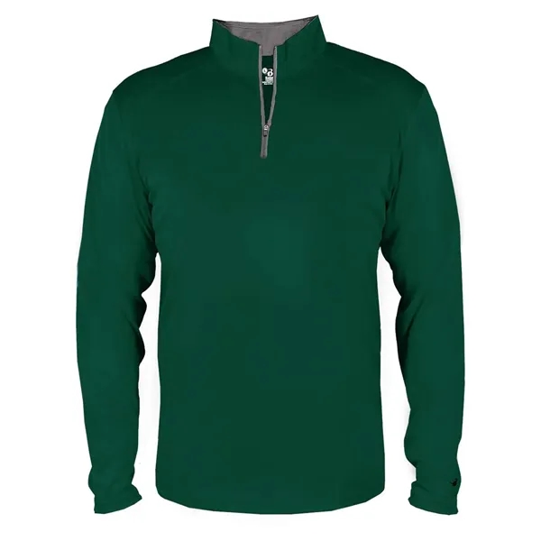 Badger Youth B-Core Quarter-Zip Pullover - Badger Youth B-Core Quarter-Zip Pullover - Image 7 of 28
