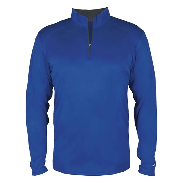Badger Youth B-Core Quarter-Zip Pullover - Badger Youth B-Core Quarter-Zip Pullover - Image 21 of 28