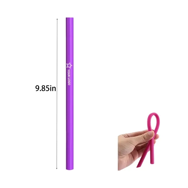 Silicone Reusable Straight Straw - Silicone Reusable Straight Straw - Image 1 of 4