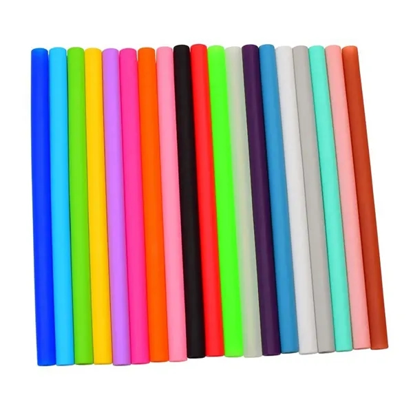 Silicone Reusable Straight Straw - Silicone Reusable Straight Straw - Image 2 of 4