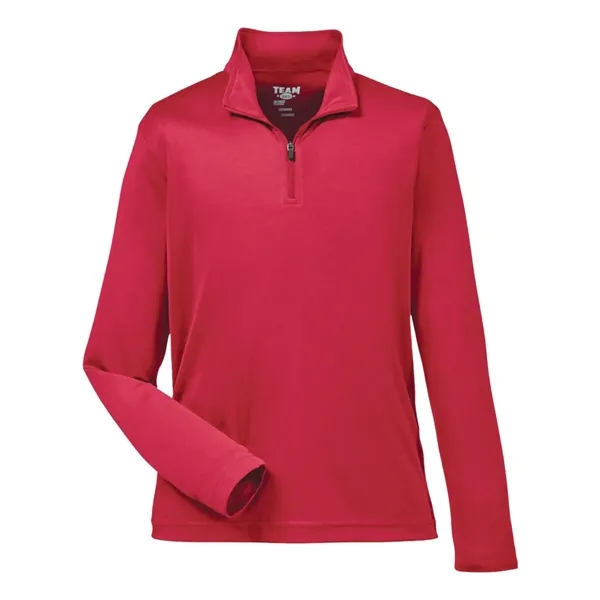 Team 365 Youth Zone Performance Quarter-Zip Pullover - Team 365 Youth Zone Performance Quarter-Zip Pullover - Image 5 of 6