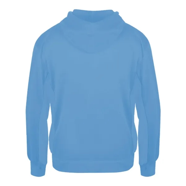 Badger Youth Performance Fleece Hooded Sweatshirt - Badger Youth Performance Fleece Hooded Sweatshirt - Image 6 of 32
