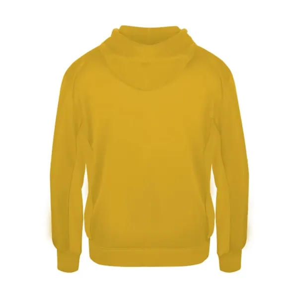 Badger Youth Performance Fleece Hooded Sweatshirt - Badger Youth Performance Fleece Hooded Sweatshirt - Image 10 of 32