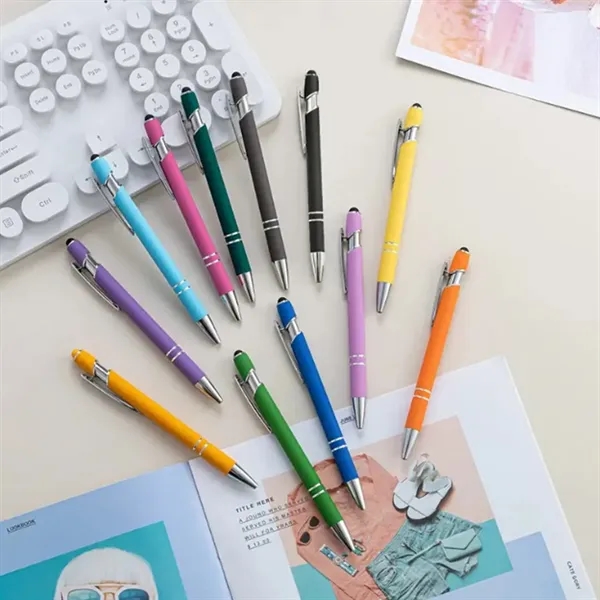 Stylus Ballpoint Pen with Click Action and Custom Logo - Stylus Ballpoint Pen with Click Action and Custom Logo - Image 5 of 6